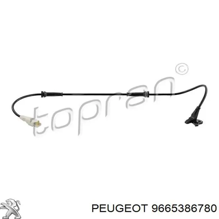 Sensor ABS dianteiro esquerdo Peugeot/Citroen 9665386780 preço, a partir de 49,98 USD