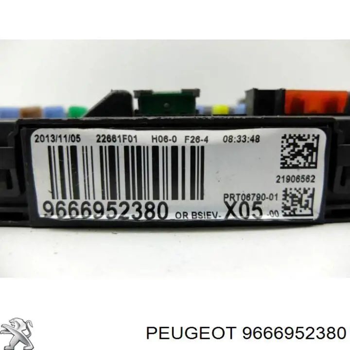 9666952380 Peugeot/Citroen Unidade de dispositivos de segurança
