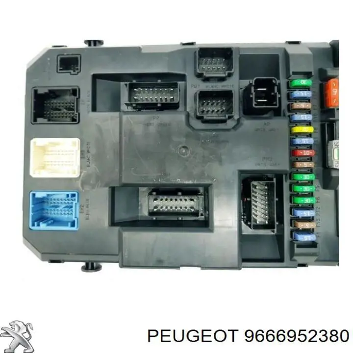 9666952380 Peugeot/Citroen Unidade de dispositivos de segurança