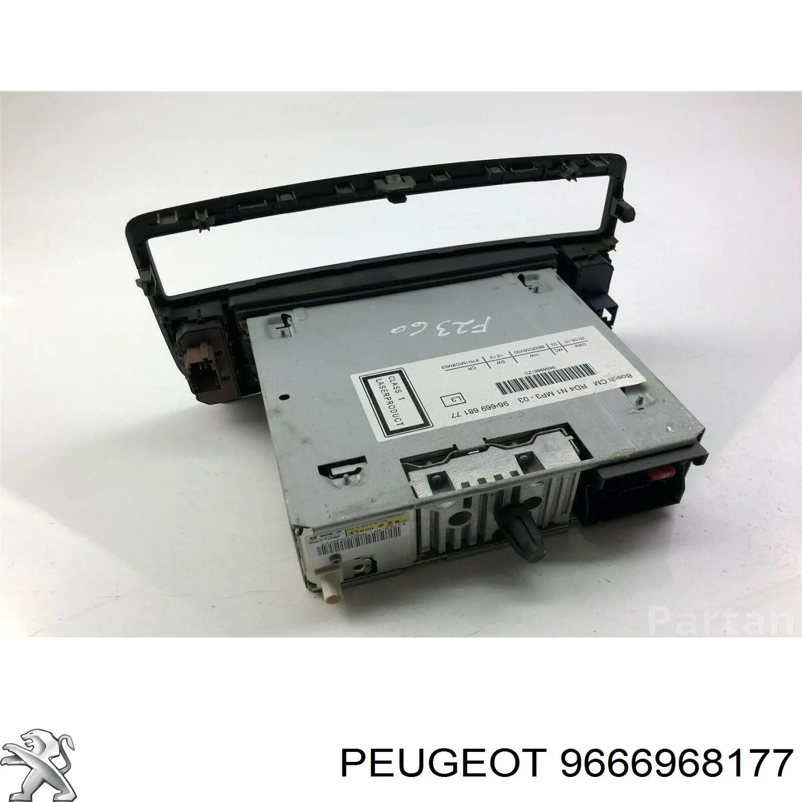 Aparelhagem de som (rádio AM/FM) Peugeot/Citroen 9666968177 preço, a partir de 66,93 USD