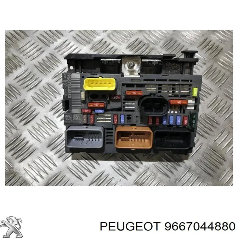 9667044880 Peugeot/Citroen Unidade de dispositivos de segurança