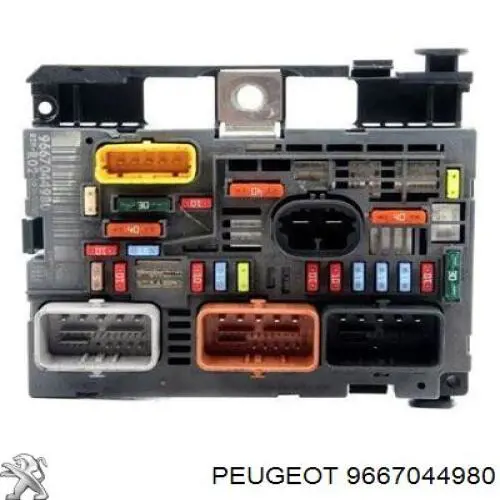 9667044980 Peugeot/Citroen Unidade de dispositivos de segurança