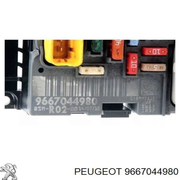 Compre 9667044980 Peugeot/Citroen Unidade de dispositivos de segurança