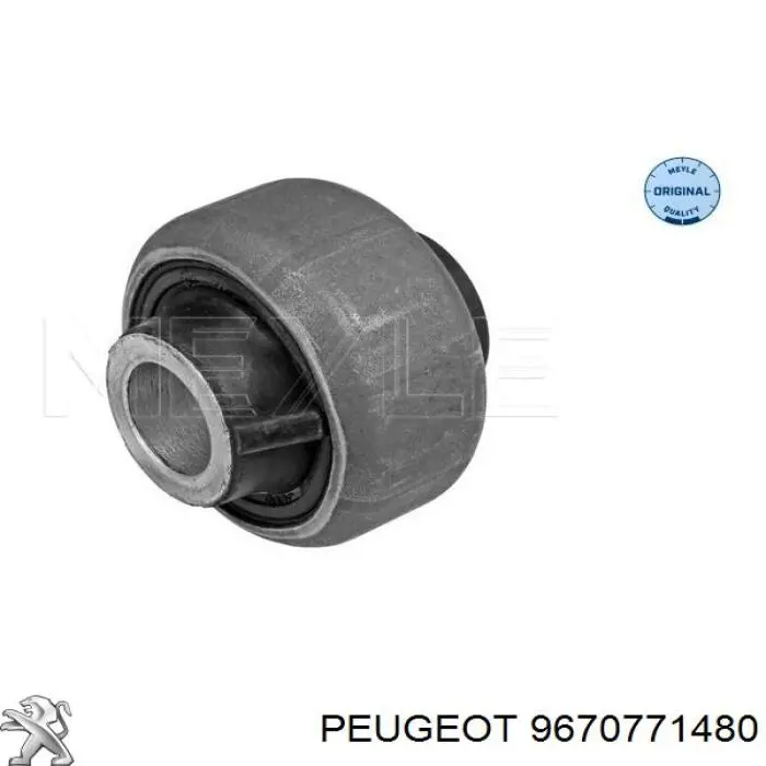9670771480 Peugeot/Citroen Braço oscilante inferior direito de suspensão dianteira