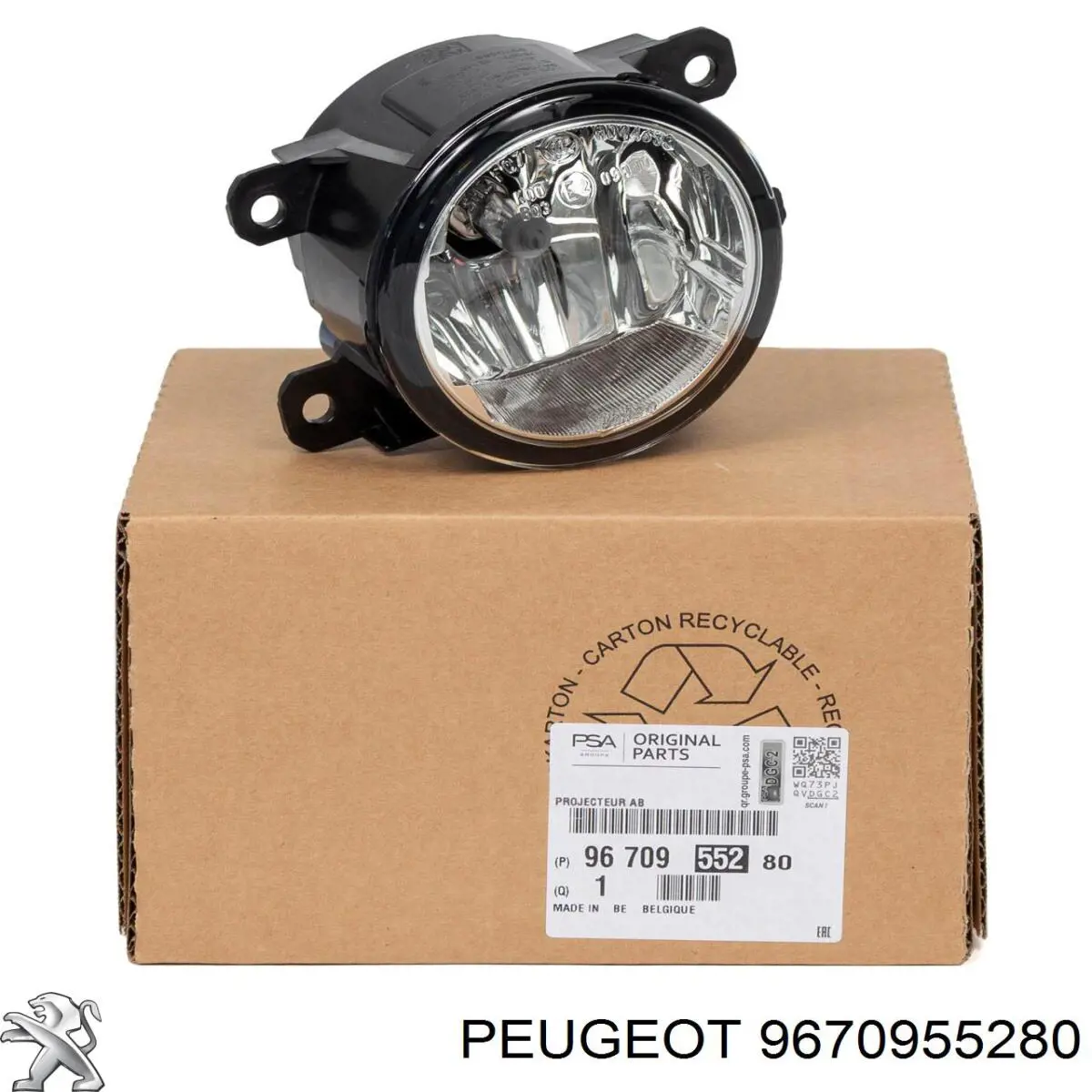 Compre 9670955280 Peugeot/Citroen Luzes de nevoeiro esquerdas/direitas
