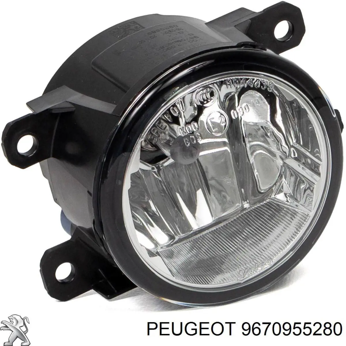 Luzes de nevoeiro esquerdas/direitas 9670955280 Peugeot/Citroen