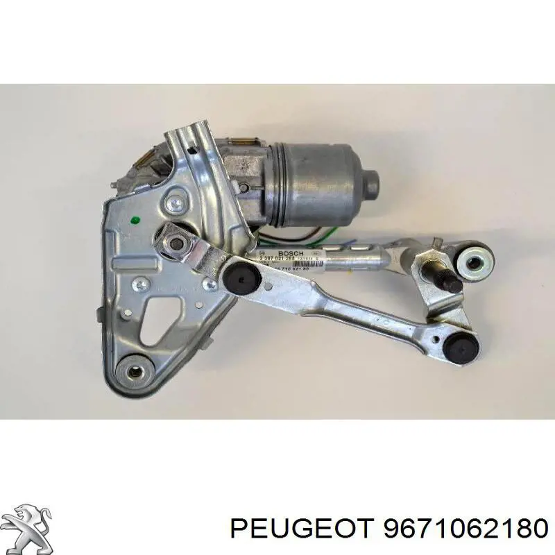 9671062180 Peugeot/Citroen Trapézio de limpador pára-brisas esquerdo