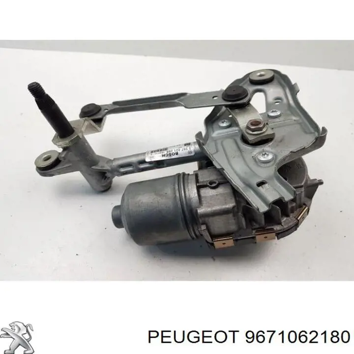 Compre 9671062180 Peugeot/Citroen Trapézio de limpador pára-brisas esquerdo