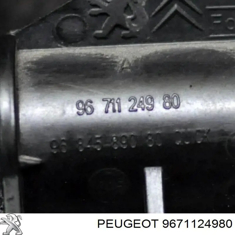 Flange do sistema de esfriamento (união em T) Peugeot/Citroen 9671124980 preço, a partir de 59,59 USD