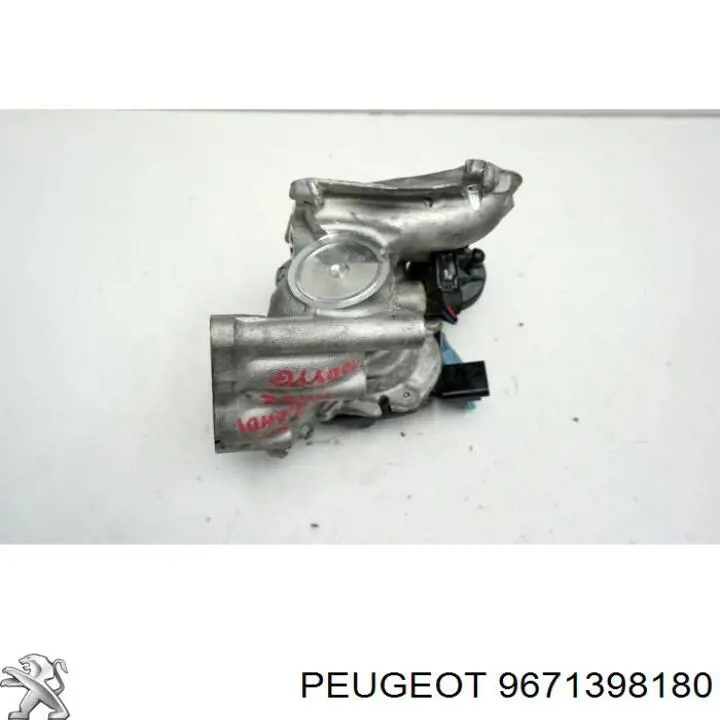 Válvula EGR de recirculação dos gases Peugeot/Citroen 9671398180 preço, a partir de 180,47 USD