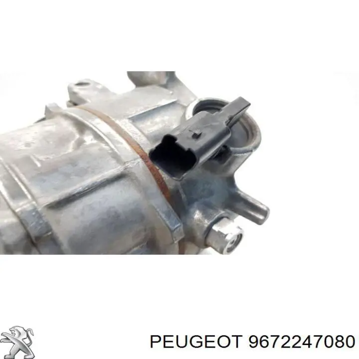 Compressor de aparelho de ar condicionado Peugeot/Citroen 9672247080 preço, a partir de 221,72 USD