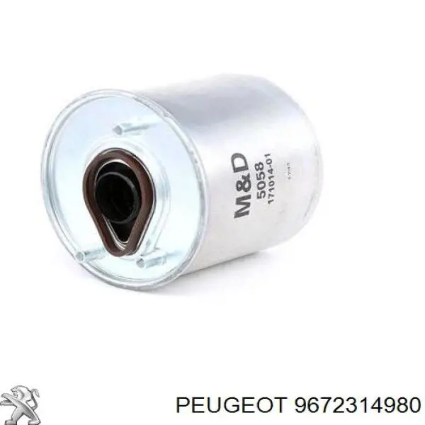 Caixa de filtro de combustível Peugeot/Citroen 9672314980 preço, a partir de 80,02 USD