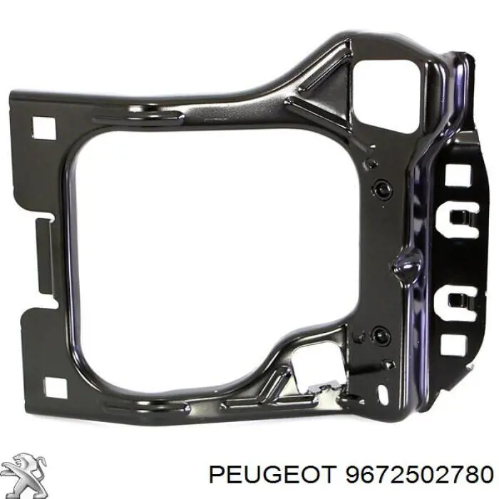 9672502780 Peugeot/Citroen Consola do fecho da capota