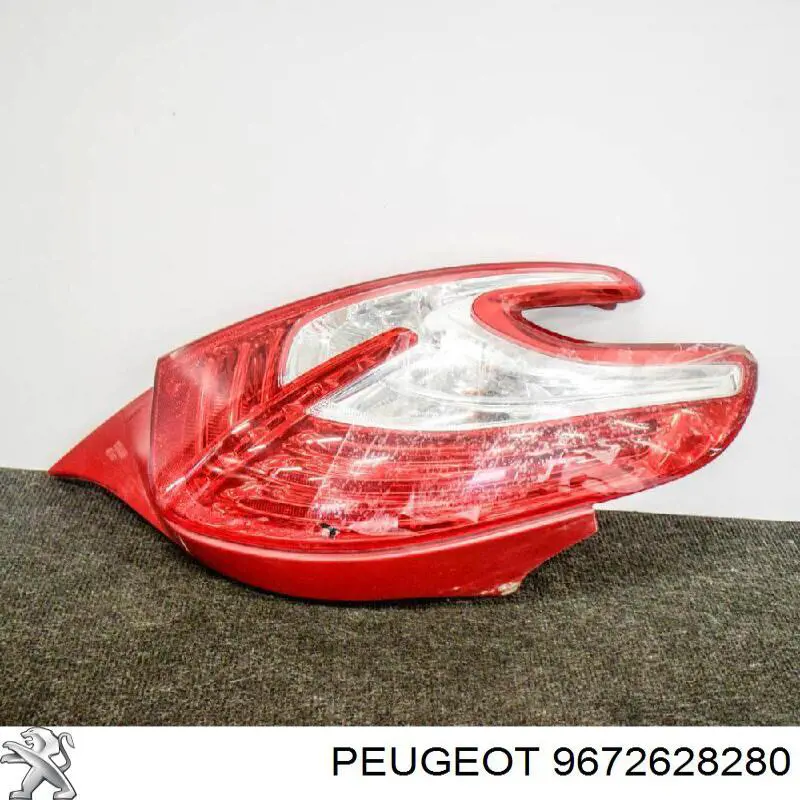 Compre 9672628280 Peugeot/Citroen Lanterna traseira esquerda