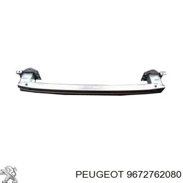 9672762080 Peugeot/Citroen Reforçador do pára-choque dianteiro