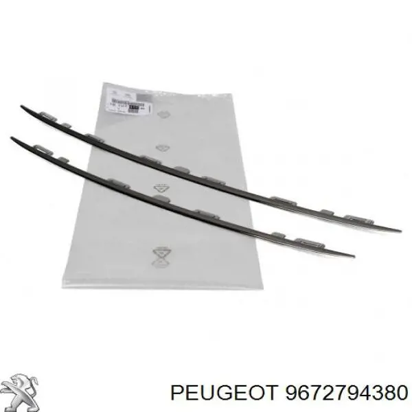 Compre 9672794380 Peugeot/Citroen Grelha do radiador