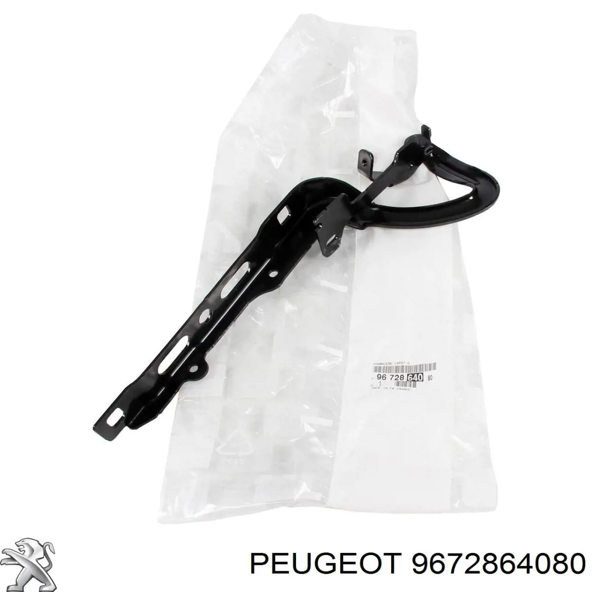 9672864080 Peugeot/Citroen Gozno da capota direito