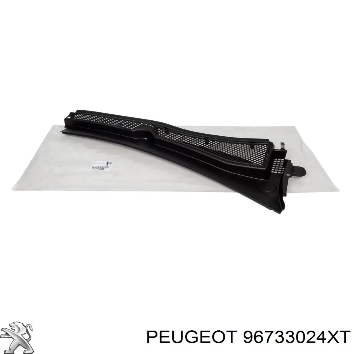 96733024XT Peugeot/Citroen Grelha esquerda de limpadores de pára-brisa