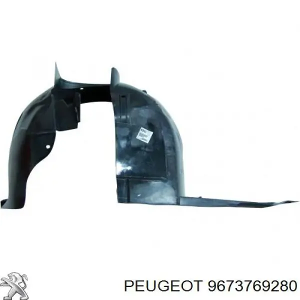 Compre 9673769280 Peugeot/Citroen Guarda-barras do pára-lama traseiro esquerdo