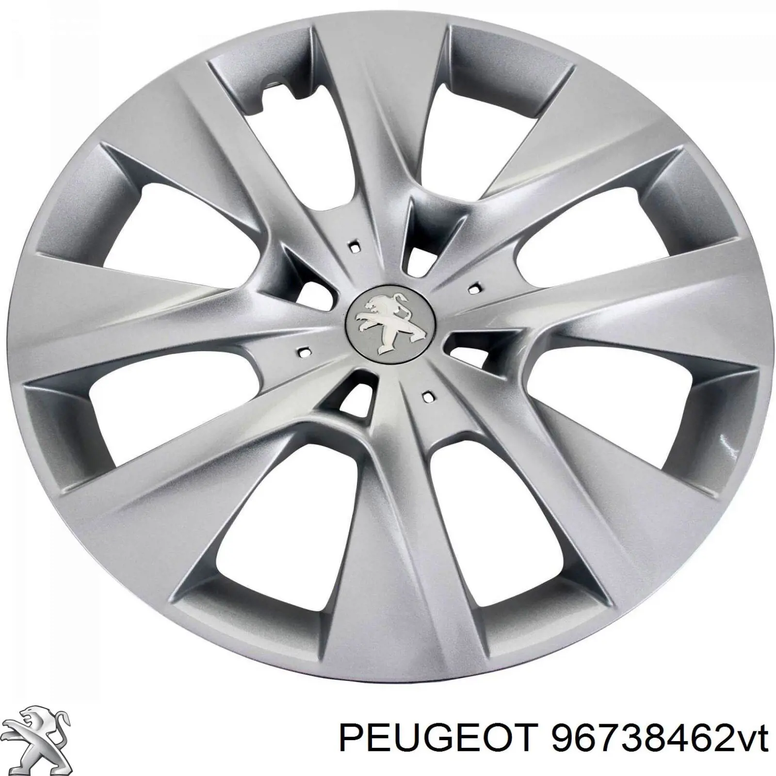Coberta de disco de roda Peugeot/Citroen 96738462VT preço, a partir de 55,79 USD
