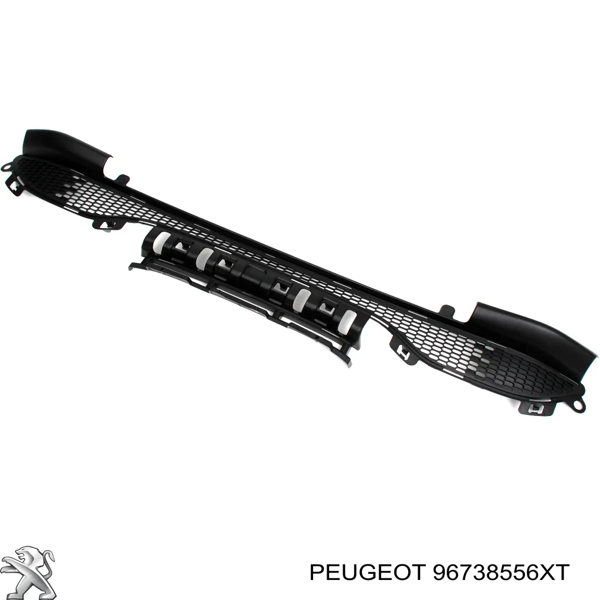 Grelha central do pára-choque dianteiro Peugeot/Citroen 96738556XT preço, a partir de 45,06 USD
