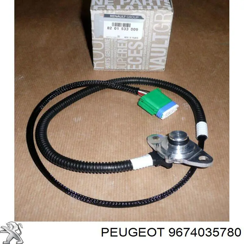 Compre 9674035780 Peugeot/Citroen Sensor de pressão de óleo