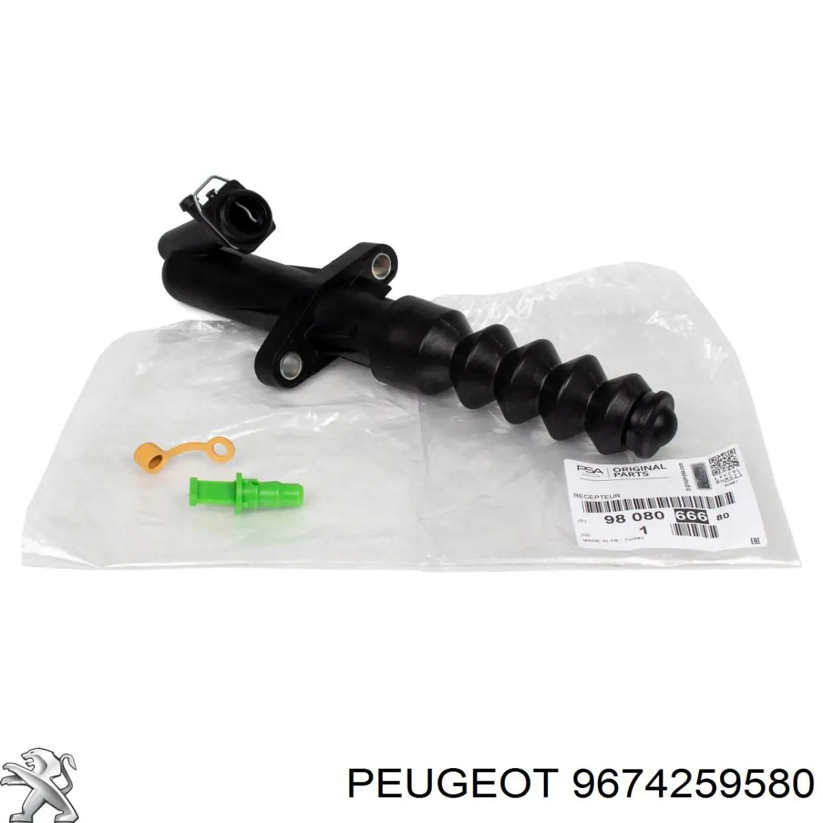Cilindro mestre de embraiagem 9674259580 Peugeot/Citroen
