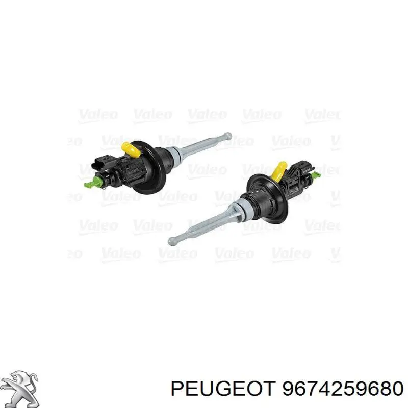 Cilindro mestre de embraiagem 9674259680 Peugeot/Citroen