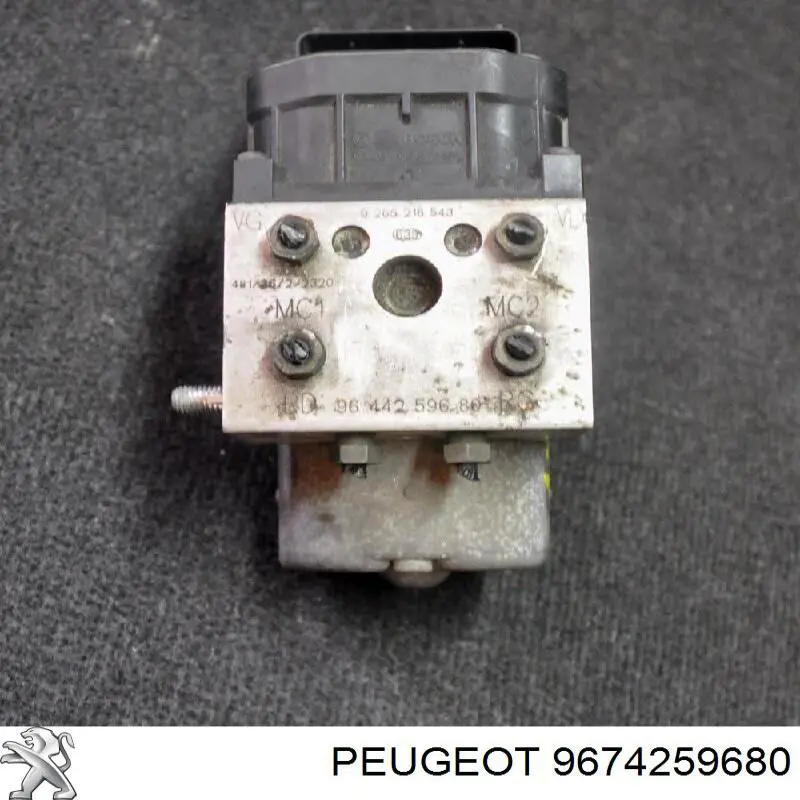 Cilindro mestre de embraiagem Peugeot/Citroen 9674259680