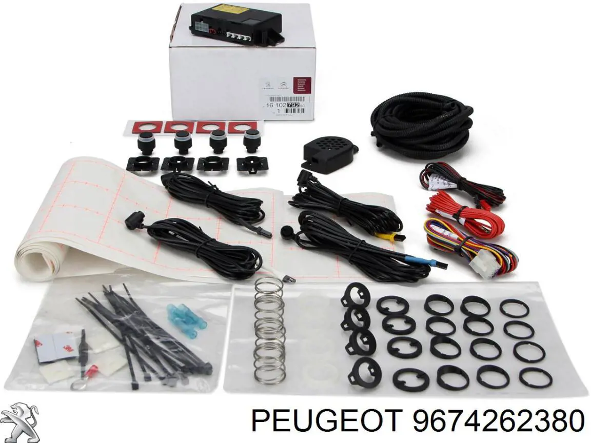 Sensor de posição da árvore distribuidora 9674262380 Peugeot/Citroen