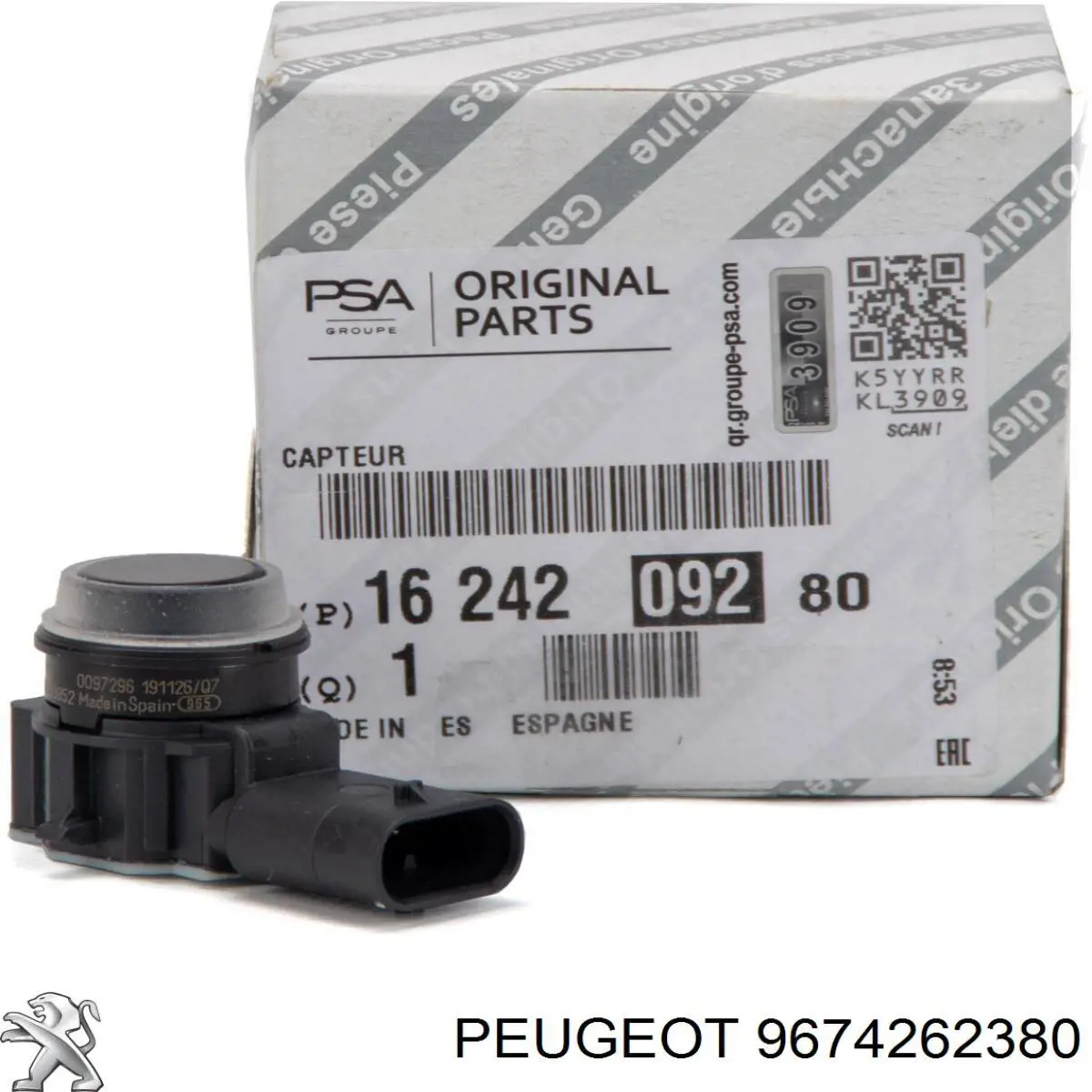 Compre 9674262380 Peugeot/Citroen Sensor de posição da árvore distribuidora