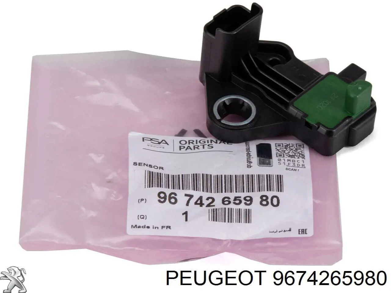 9674265980 Peugeot/Citroen Sensor de posição (de revoluções) de cambota