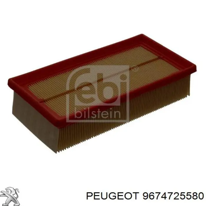 Filtro de ar Peugeot/Citroen 9674725580 preço, a partir de 13,60 USD