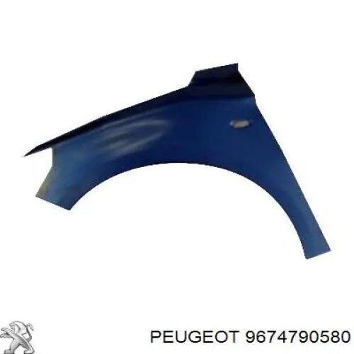 Pára-lama dianteiro esquerdo Peugeot/Citroen 9674790580 preço, a partir de 91,93 USD