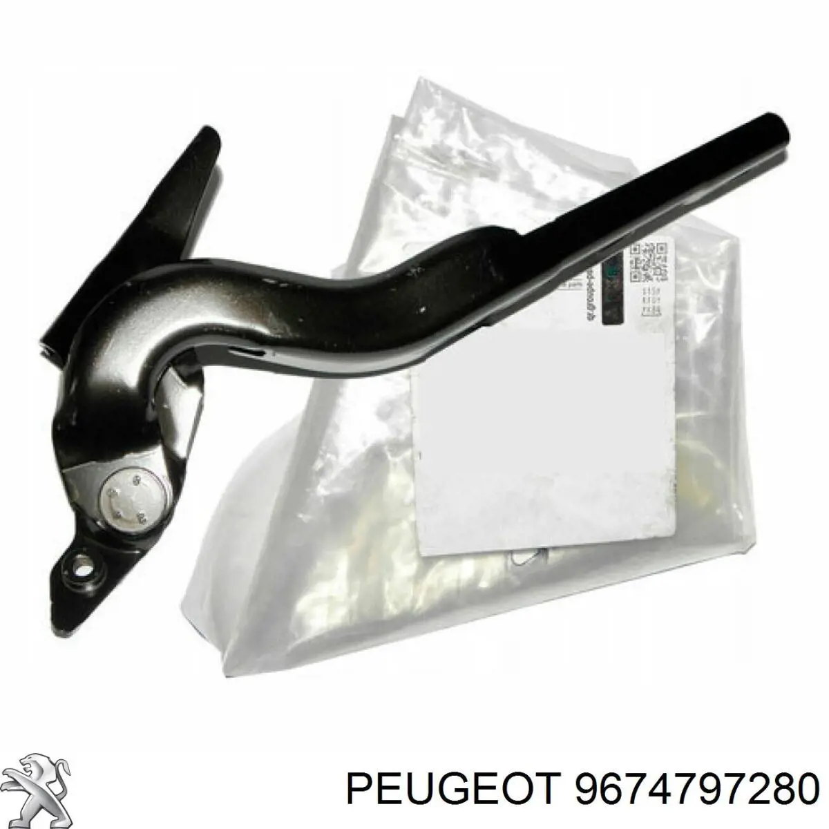 9674797280 Peugeot/Citroen Gozno da capota esquerdo