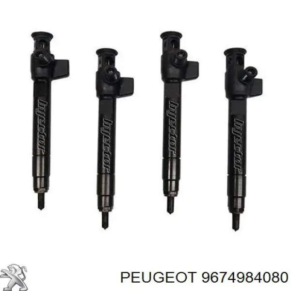 9674984080 Peugeot/Citroen Injetor de injeção de combustível