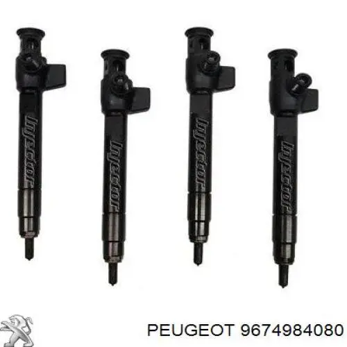 Compre 9674984080 Peugeot/Citroen Injetor de injeção de combustível