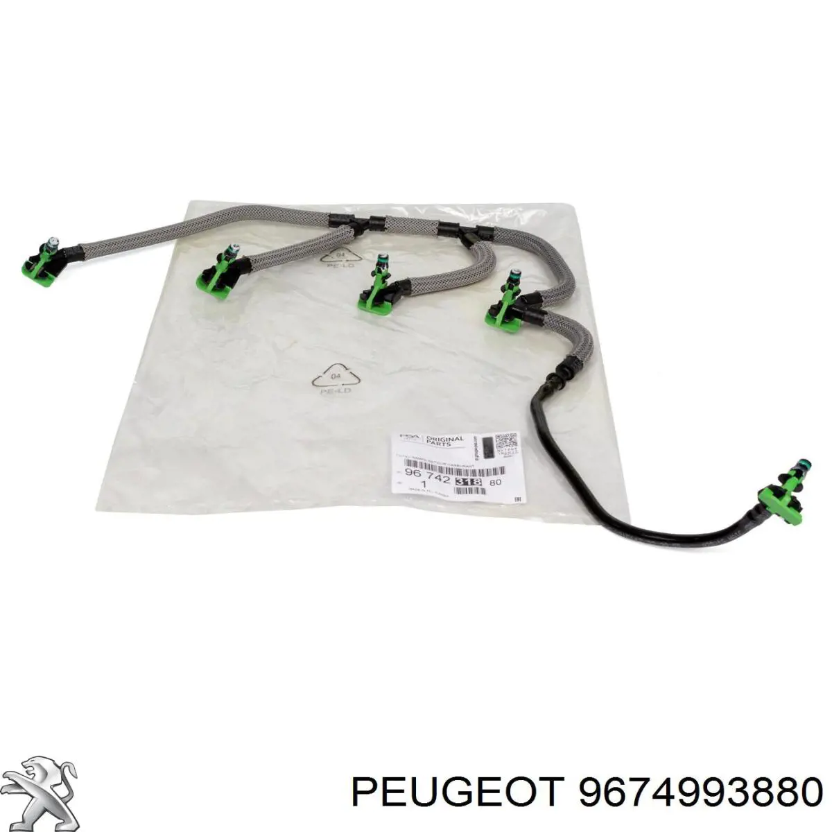 Vedante da bomba de combustível da Bomba de Combustível de Pressão Alta Peugeot/Citroen 9674993880
