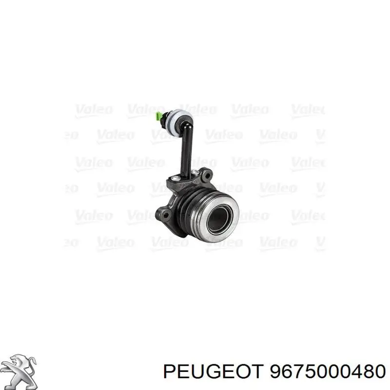 Compre 9675000480 Peugeot/Citroen Cilindro de trabalho de embraiagem montado com rolamento de desengate