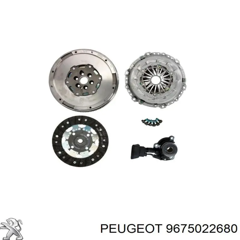 Kit de embraiagem (3 peças) Peugeot/Citroen 9675022680 preço, a partir de 316,00 USD