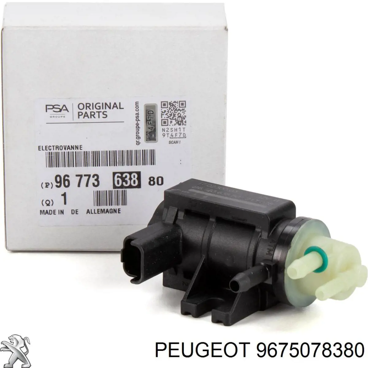 Coxim de fixação do silenciador Peugeot/Citroen 9675078380