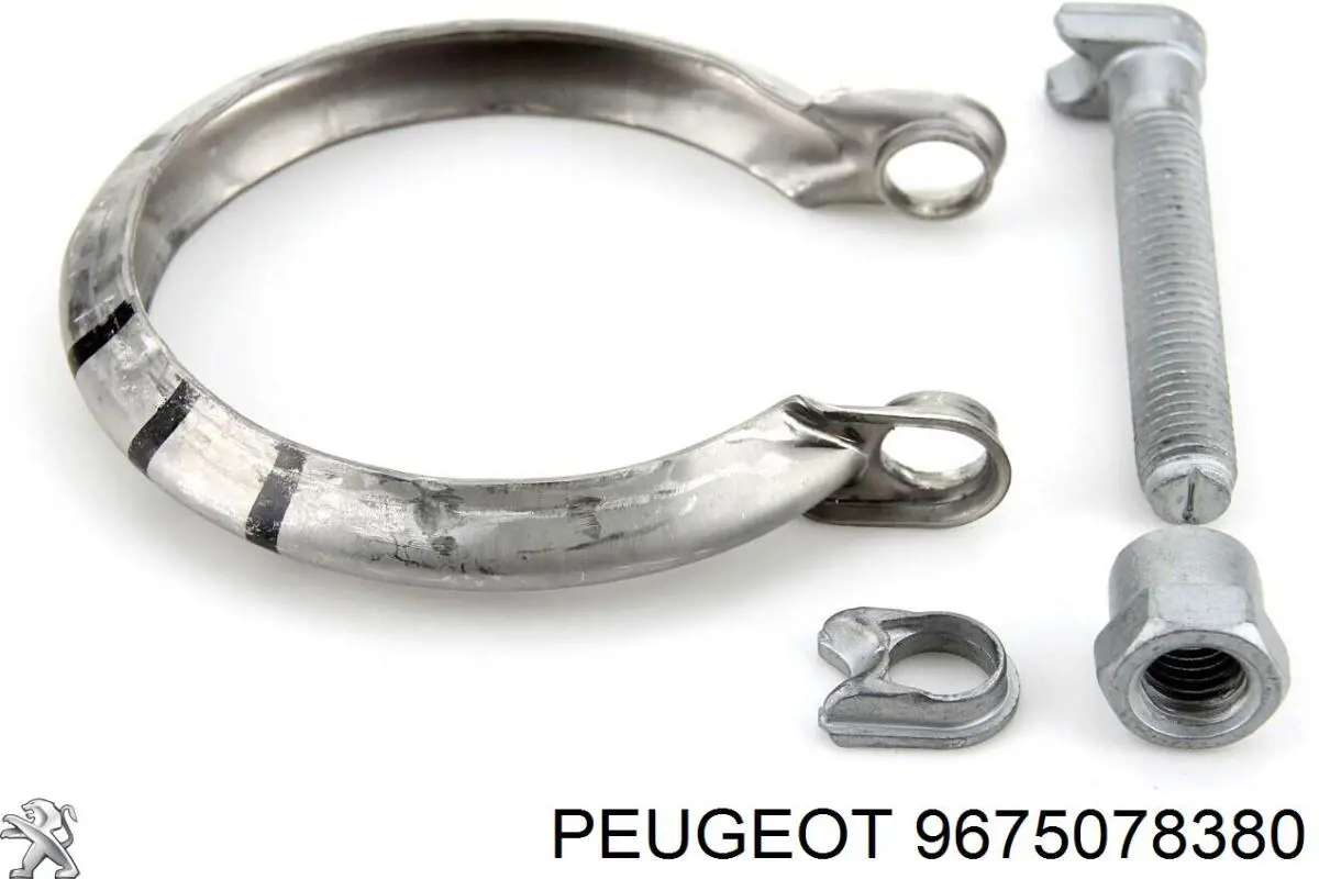9675078380 Peugeot/Citroen Coxim de fixação do silenciador