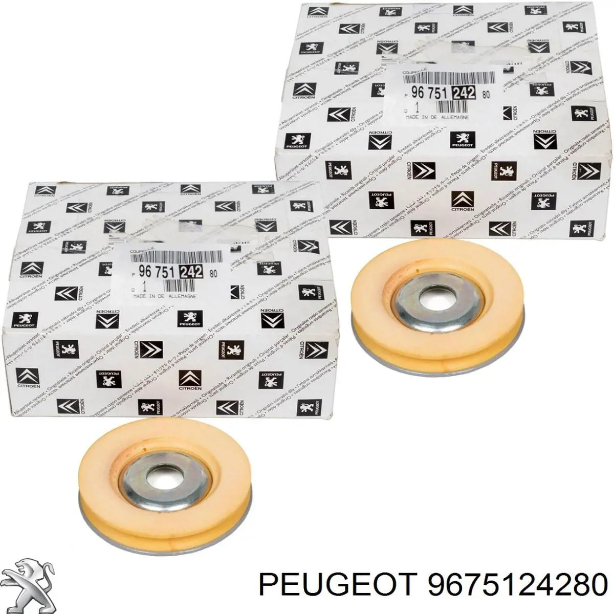Suporte de amortecedor dianteiro Peugeot/Citroen 9675124280 preço, a partir de 23,94 USD