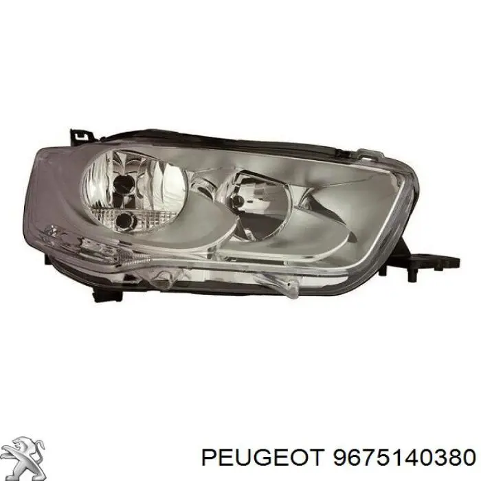9675140380 Peugeot/Citroen Luz direita