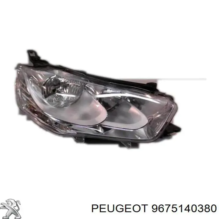 Luz direita Peugeot/Citroen 9675140380 preço, a partir de 187,06 USD