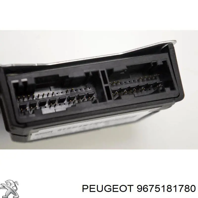 9675181780 Peugeot/Citroen Módulo processador de controlo da bolsa de ar (Centralina eletrônica AIRBAG)