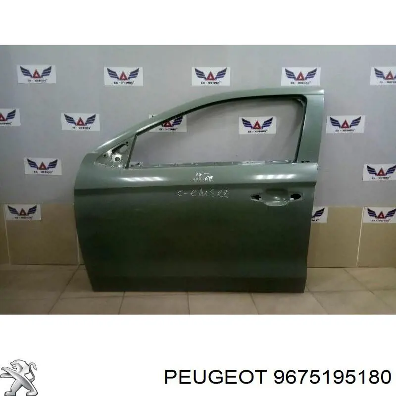 9675195180 Peugeot/Citroen Porta dianteira esquerda