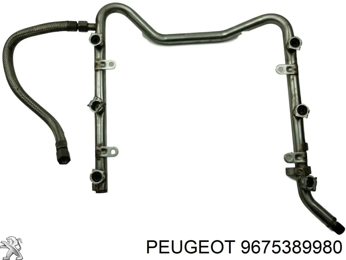 Compre 9675389980 Peugeot/Citroen Distribuidor de combustível (rampa)
