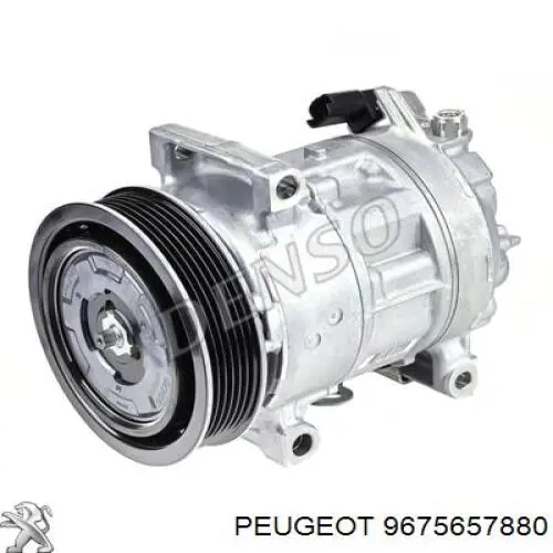 9675657880 Peugeot/Citroen Compressor de aparelho de ar condicionado