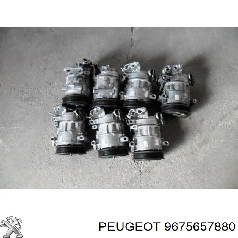 Compressor de aparelho de ar condicionado Peugeot/Citroen 9675657880 preço, a partir de 197,84 USD